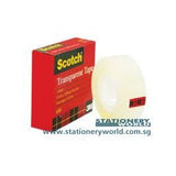 3M 600 Transparent Tape 18mm x 32M (3/4 Inch)