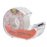 Deli Invisible Office Tape 18mm x 7.62M EA30011