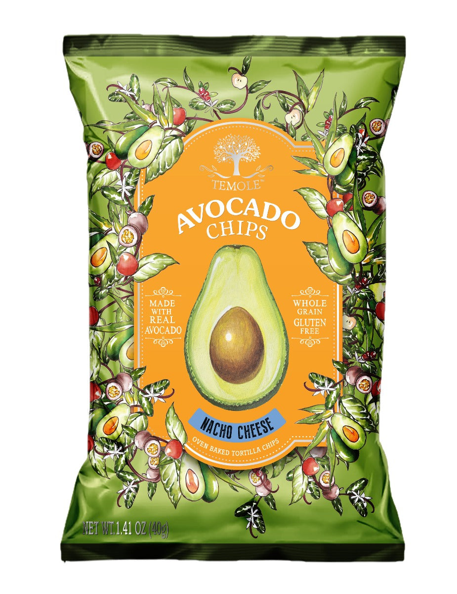 Temole Avocado Chips - Nacho Cheese 40g - Obbo.SG