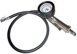 Tyre Inflator with 6cm Dial Gauge c\w Clip-On Chuck