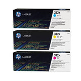 HP 312A Colour Original LaserJet Toner Cartridge CF381A/CF382A/CF383A
