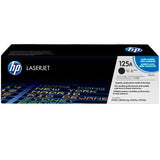 HP 125A Black Original LaserJet Toner Cartridge CB540A - Obbo.SG