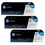 HP 125A Colour Original LaserJet Toner Cartridge CB541A/CB542A/CB543A