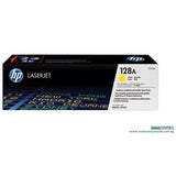 HP 128A Colour Original LaserJet Toner Cartridge Yellow CE322A