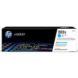 HP 202X Colour High Yield Original LaserJet Toner Cartridge Cyan CF501X - Obbo.SG