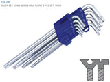 FOLDABLE ALLEN KEY SET - HEX METRIC (1.5MM - 6MM)