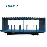 Flat bed transfer cart industrial trailer - Obbo.SG