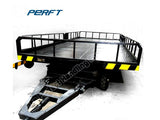 Flat bed transfer cart industrial trailer - Obbo.SG