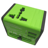 Adventure World Universal Travel Adapter (Green)