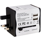 Adventure World Universal Travel Adapter (White)