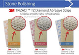 3M Trizact™ Diamond TZ Abrasive,Gold,Red,Blue