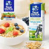 True Dutch Organic Whole Milk - Case - By Sonnamera - Obbo.SG