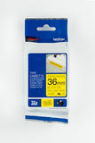 Brother TZE-S661 Black-on-Yellow Strong Adhesive Laminated Tape - Obbo.SG