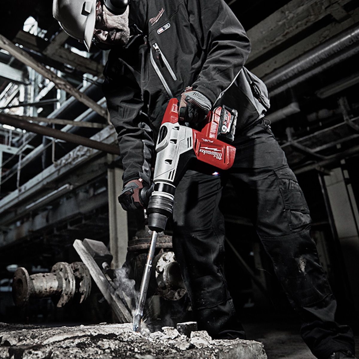 Milwaukee chipping hammer discount cordless