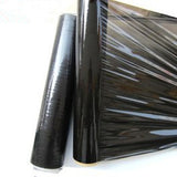 Black Stretch Film Pallet Film 3kg (1 CARTON 6 ROLLS) / Shrink Wrap Black Color - Obbo.SG