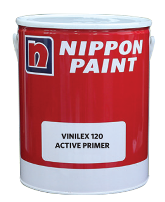 Nippon Paint Vinilex 120 Active Primer - 5 Litre Set - Obbo.SG