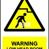 Warning Low Head Room (W133_ALU) - Obbo.SG