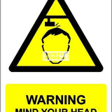 Warning Mind Your Head (W131_ALU) - Obbo.SG