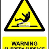 Warning Slippery Surface (W136_ALU) - Obbo.SG