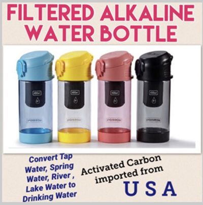 Filtered Alkaline Water Bottle - Obbo.SG