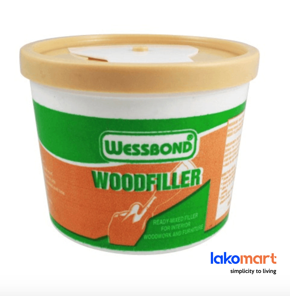 Wessbond Wood Filler 500Gm - Natural/Teak - Obbo.SG
