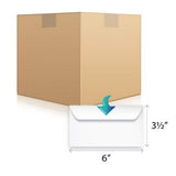 White Envelope 6 x 3.5 Inch (Pack of 500)