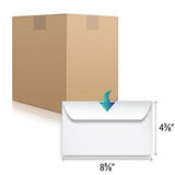 DL White Envelope 8.58 x 4.38 Inch 220 x 110mm (Pack of 500)