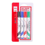 Deli Dry Erase Whiteboard Marker Bullet Point Pack of 4 EU00101