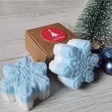 Alletsoap Christmas Collection: Snowflake Rosemary Bath Soap
